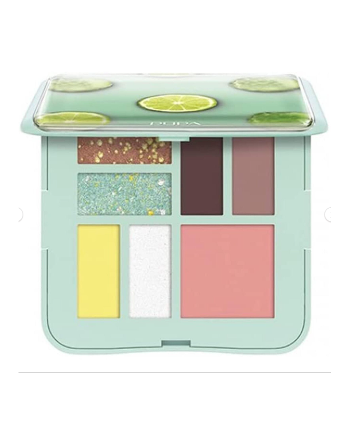 Palette multifinish Pupa Fresh Trousse S  009 Verde Lime  texture cangiante