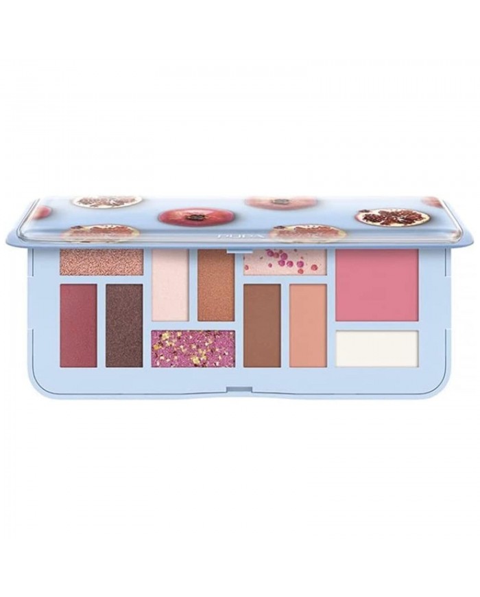 Pupa Elixir Trousse M007 Azzurro Melograno palette con trucco cangiante