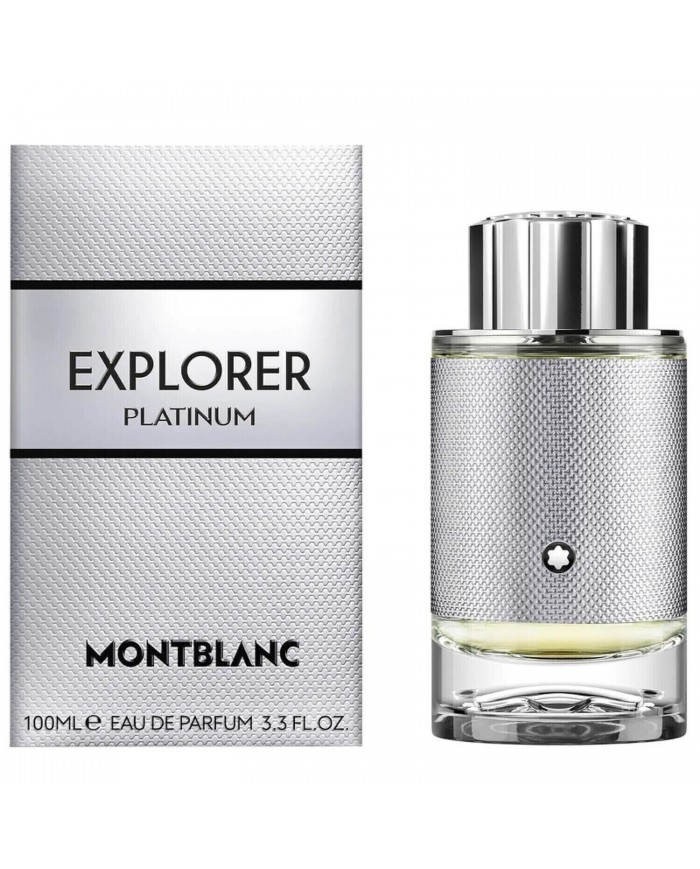 Montblanc Explorer Platinum Eau de Parfum per uomo 100 ml note legnose ambrate