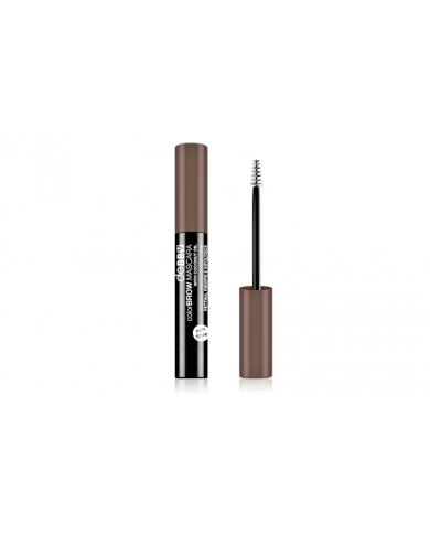 Debby Colorbrow Mascara N.03 Dark Brown naturale sopracciglia pettina e riempie