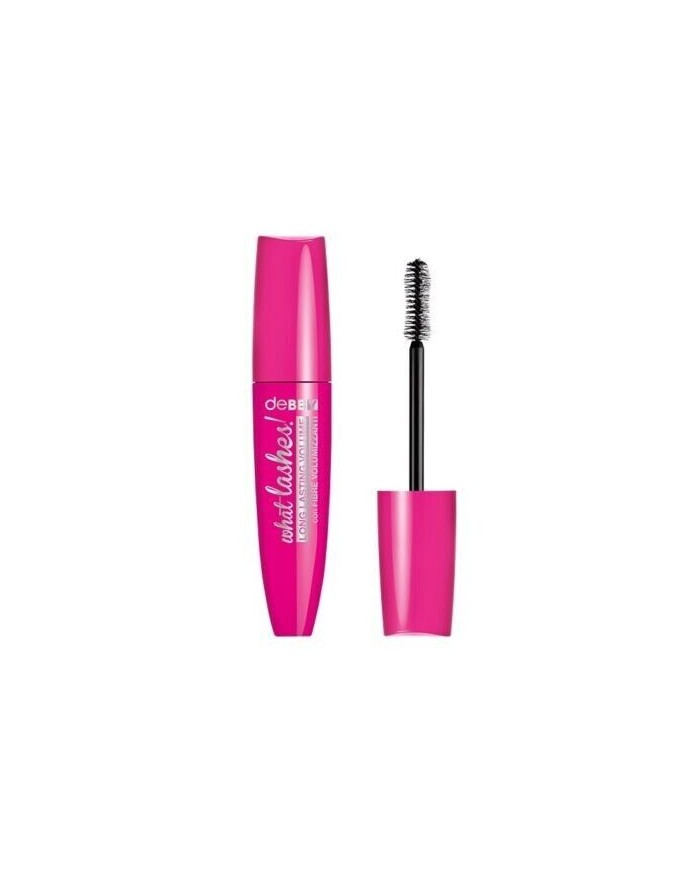 mascara Debby What Lashes! Long Lasting ciglia ventaglio con fibre volumizzanti