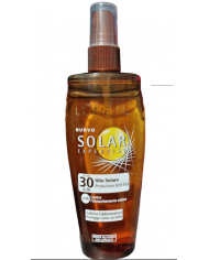 olio solare l'oreal spf 30 non appiccicoso nutriente resistente all'acqua vapo