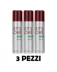 KIT 3 PEZZI LET'S LOVE WOMAN UNDER COLOR OF BENETTON 150ML