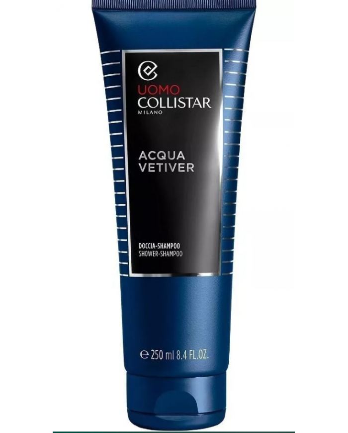 COLLISTAR vetiver forte doccia schiuma 250ml gel da uomo clean non contiene sles