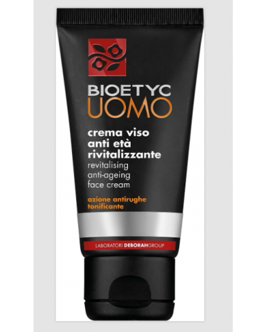 Bioetyc Uomo Crema Viso Anti età Rivitalizzante antirughe tonificante 50 ml