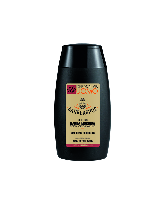 Dermolab Uomo Barbershop Fluido Barba morbida emolliente districante 120 Ml