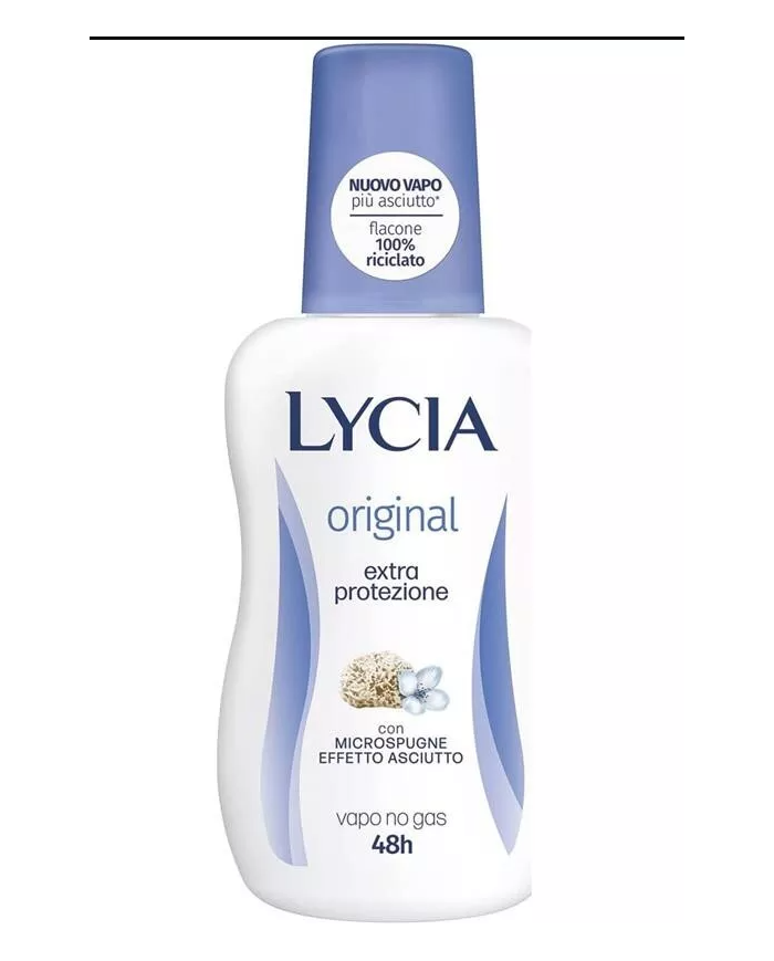LYCIA DEODORANTE VAPO IN FORMATO DA 75 ML ORIGINAL