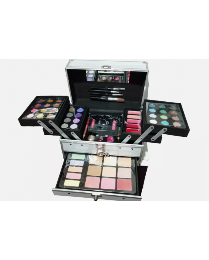 Cosmetic beauty case Set di mak up colorati da 63 pezzi trousse completa