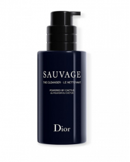 Dior sauvage nettoyant visage  Detergente viso al carbone nero e cactus purifica