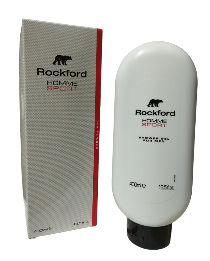ROCKFORD HOMME SPORT SHOWER GEL DA UOMO  400 ML FRIZZANTE FRESCO