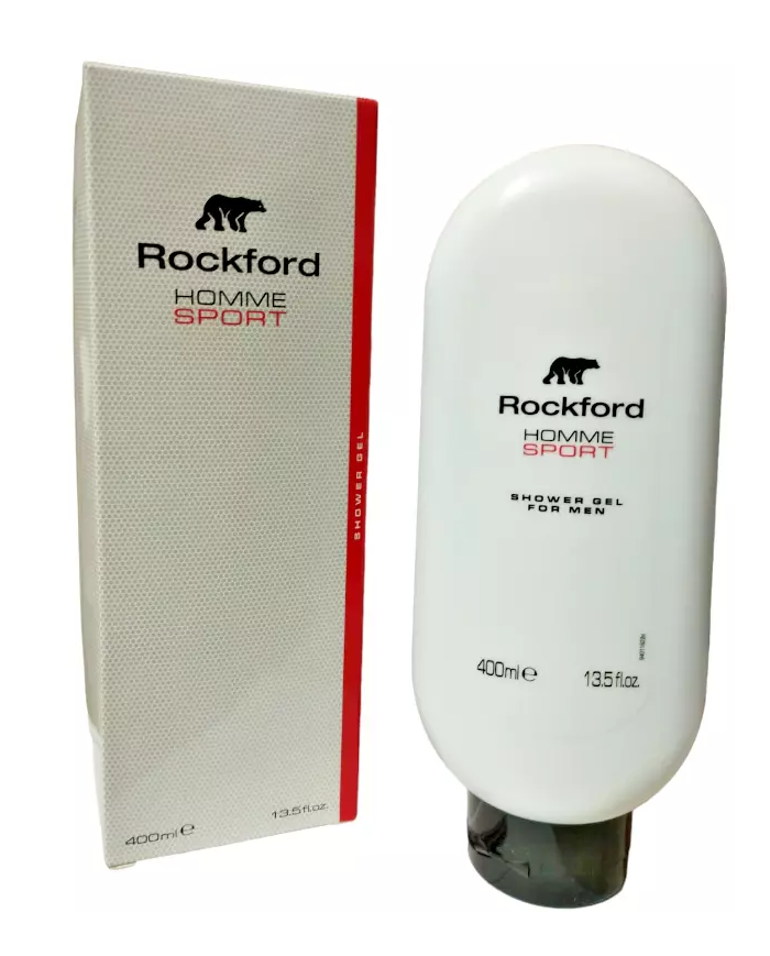 ROCKFORD HOMME SPORT SHOWER GEL DA UOMO  400 ML FRIZZANTE E FRESCO