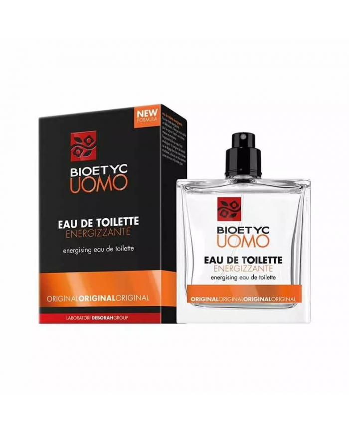 BIOETYC UOMO EAU DE TOILETTE ENERGIZZANTE ORIGINAL PROFUMO NOTE AMBRATE LEGNOSE