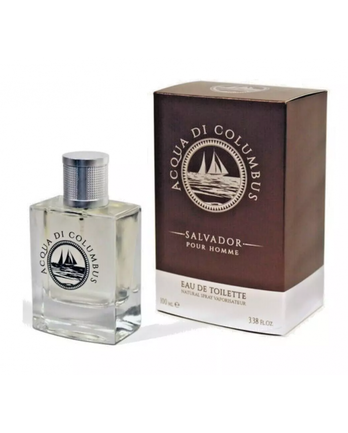 Acqua di Columbus Salvador maschile Eau de Toilette 100ml Profumo da Uomo