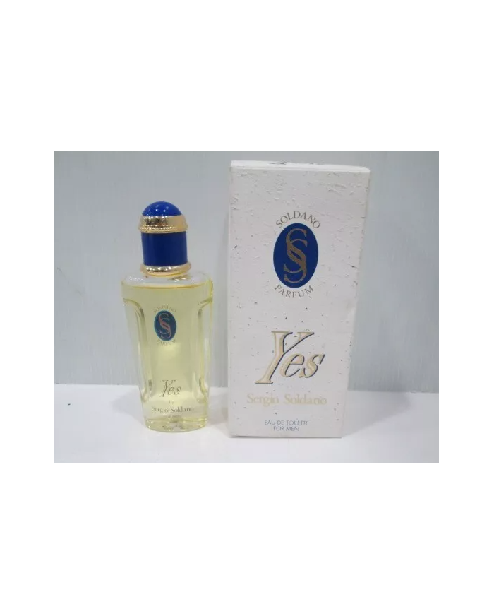 YES di SERGIO SOLDANO for Men Profumo Uomo Eau De Toilette 50ml splash