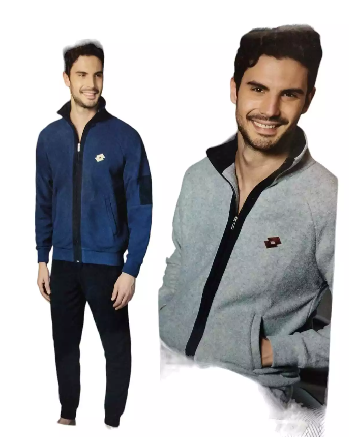 lotto felpa tuta in pilegrigio per caldo inverno freddo pratica leggera da uomo