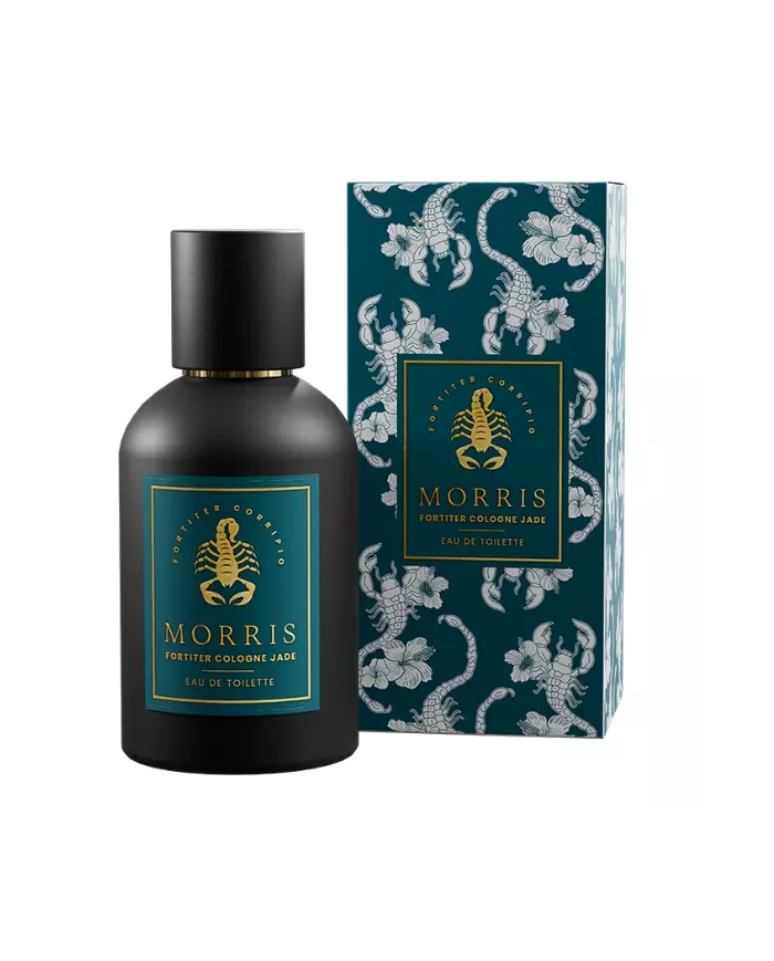 MORRIS PROFUMO MASCHILE FORTITIER COLOGNE JADE EDT 100 ML AMBRATO LEGNOSO