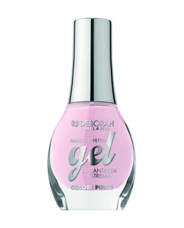 Deborah Smalto Gel Effect N.20 Pale Pink 8,5ml - Colore Brillante & Lunga Durata