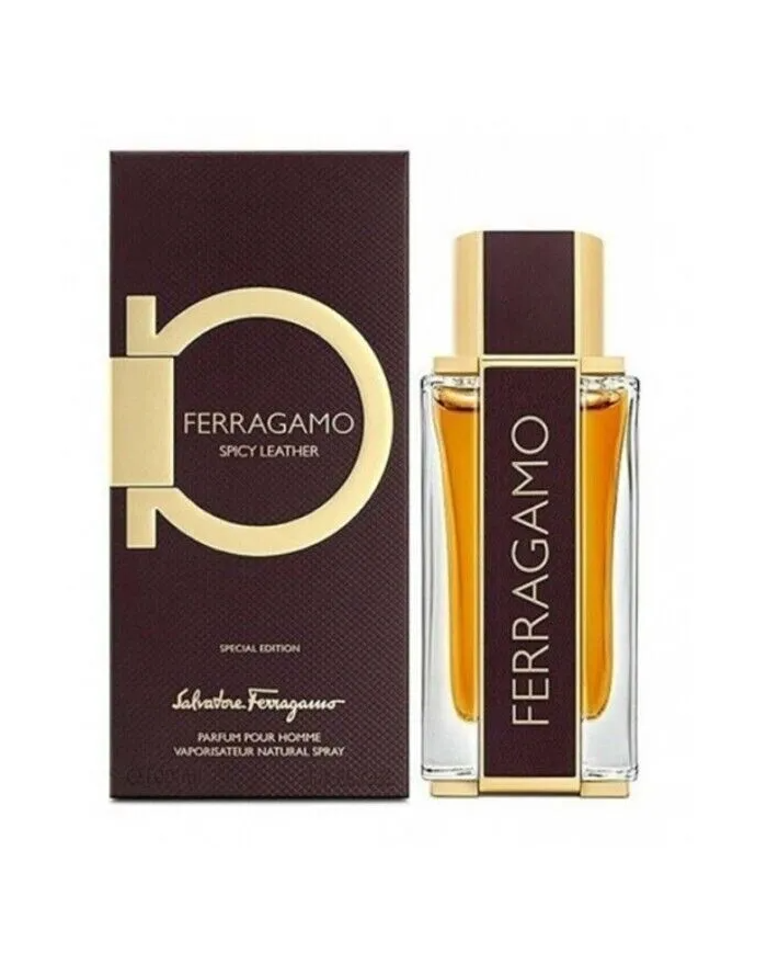 Salvatore Ferragamo Spicy Leather Eau de Parfum 100ml Iconica Fragranza da uomo