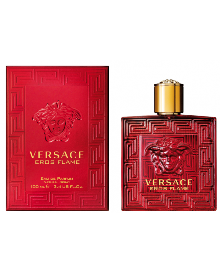 Versace eros flame edp 100ml vapo profumo maschile