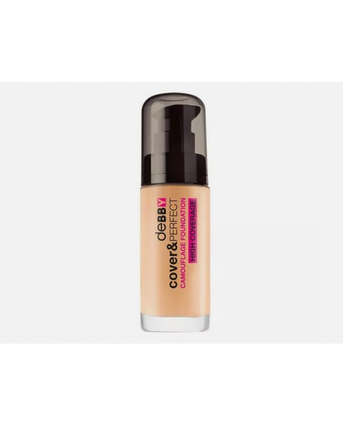 deBBY cover&PERFECT CAMOUFLAGE FOUNDATION 02 - ivory