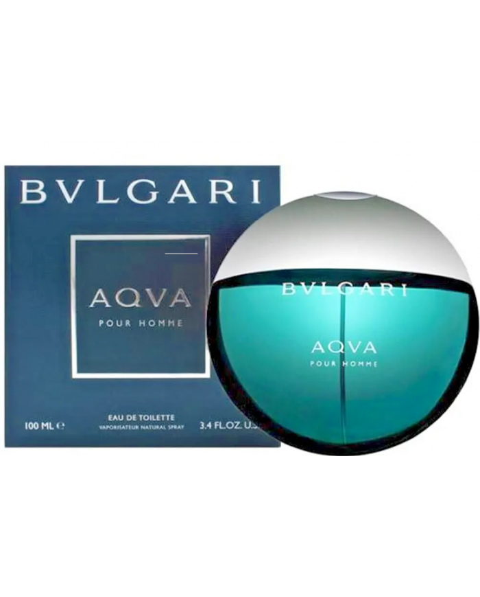 Bvlgari Aqva Pour Homme 100ml Eau de Toilette Profumo Uomo Spray Originale Nuovo