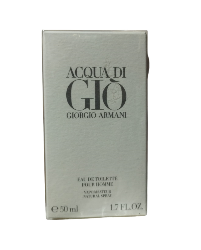 profumo per uomo acqua di gio di giorgio armani 50 ml spray fresco acquatico