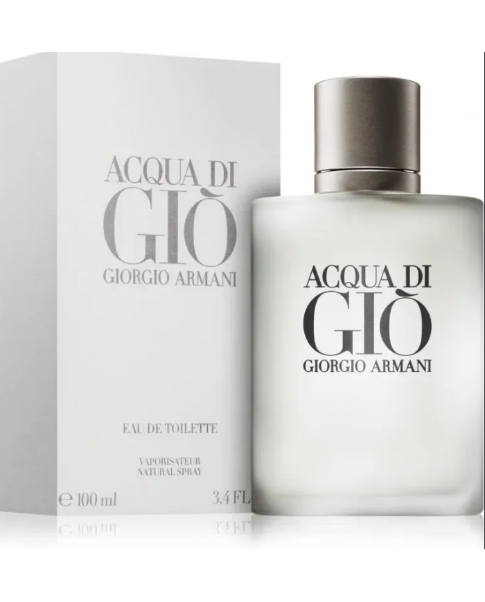 Giorgio Armani Acqua Di Gio Eau de Toilette 100 Ml Profumo maschile acquatico