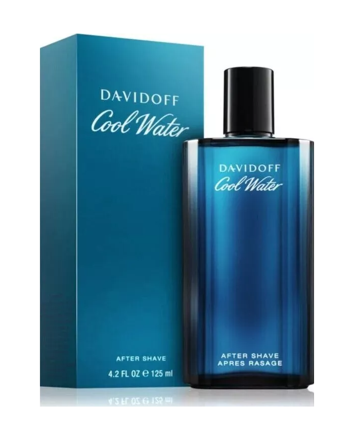 Davidoff Cool Water For Man Aftershave Dopobarba Uomo 125 ml lenitivo