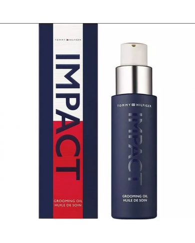 tommy hilfiger impact olio  jojoba da tolettatura per pelle e barba leggero 30ML