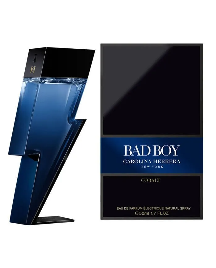 Profumo maschile Bad Boy Cobalt Carolina Herrera  50 ml vapo legnoso audace