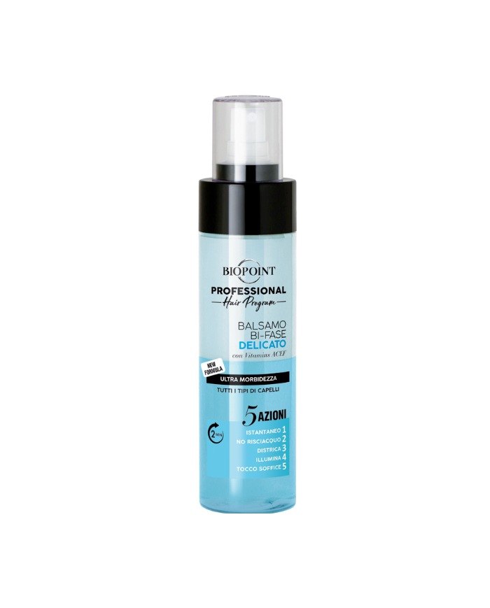 Bi-Phase Balsamo Delicato Biopoint Professional Tutti i Tipi di Capelli 200ml