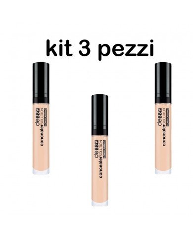 3 pezzi DEBBY CORRETTORE LIQUIDO LONG LASTING N03