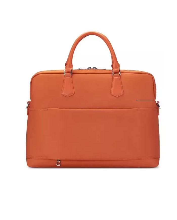 Roncato Cartella donna porta pc 15,6 Woman biz Arancio tasche esterne nylon