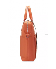 Roncato Cartella donna porta pc 15,6 Woman biz Arancio tasche esterne nylon