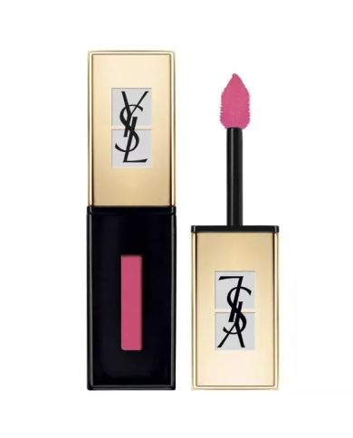 Yves Saint Laurent Rosa Barbie  Pink Rain vernis a levrès glossy stain 205