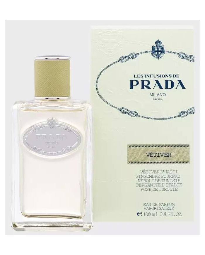 Prada Infusion de Vetiver Profumo da uomo  100 ml vapo Bergamotto e Lime