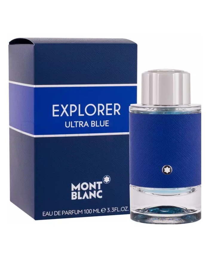 MONTBLANC EXPLORER ULTRA BLUE - EAU DE PARFUM UOMO 100 ML VAPO - PROFUMO FRESCO E PERSISTENTE