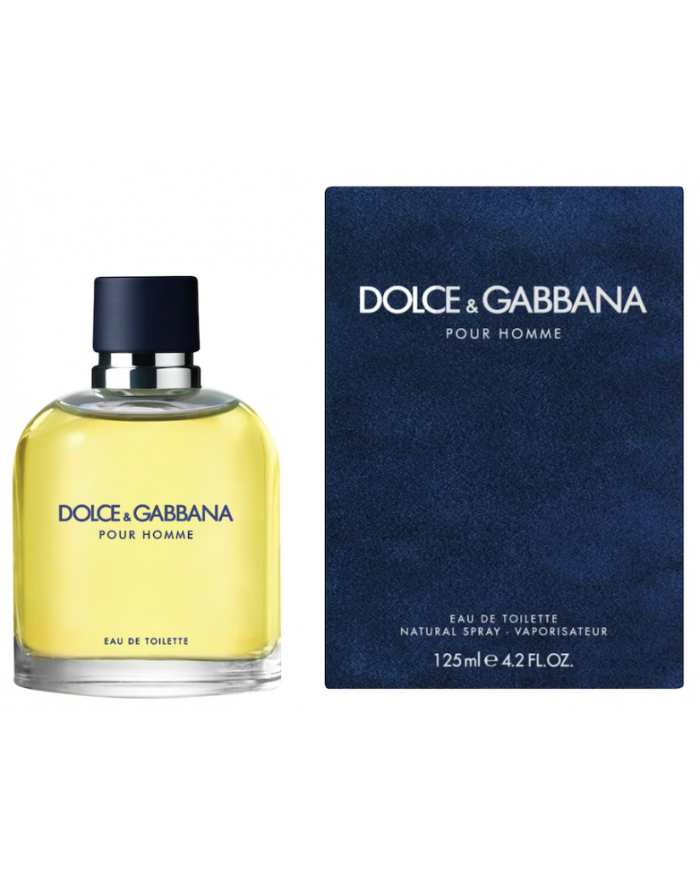 Dolce&Gabbana Pour Homme Eau de Toilette per uomo 125 ml vapo