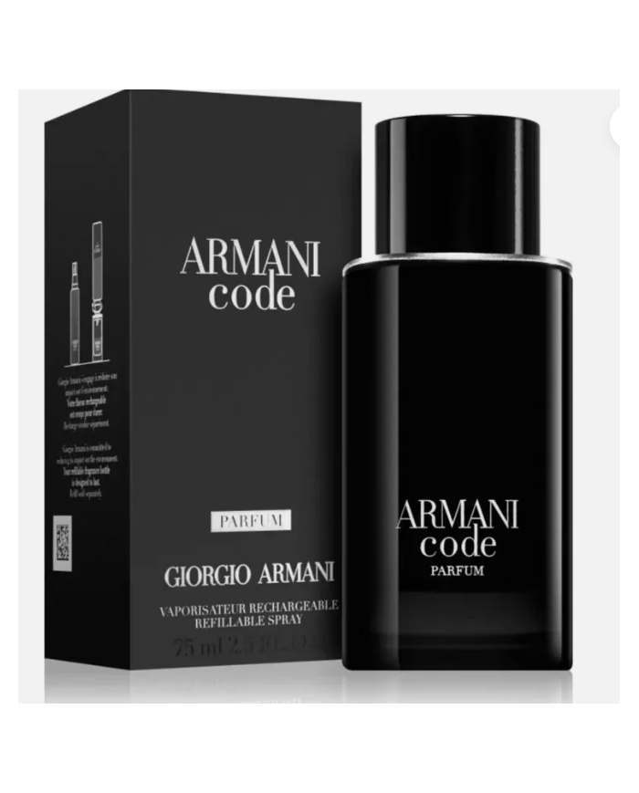 Armani Code Parfum 75 Ml Ricaricabile Profumo maschile