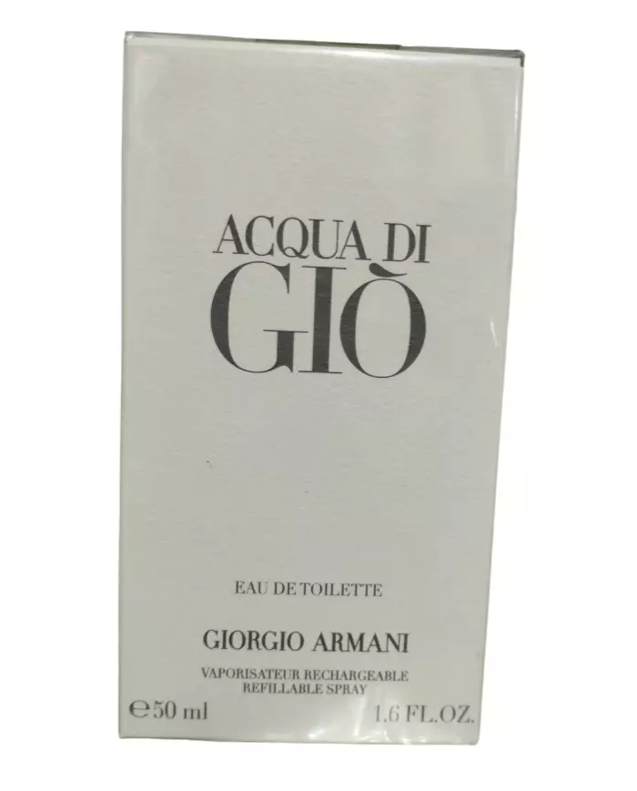 Acqua di Giò Giorgio Armani Eau de Toilette Profumo Uomo EDT 50ml Ricaricabile