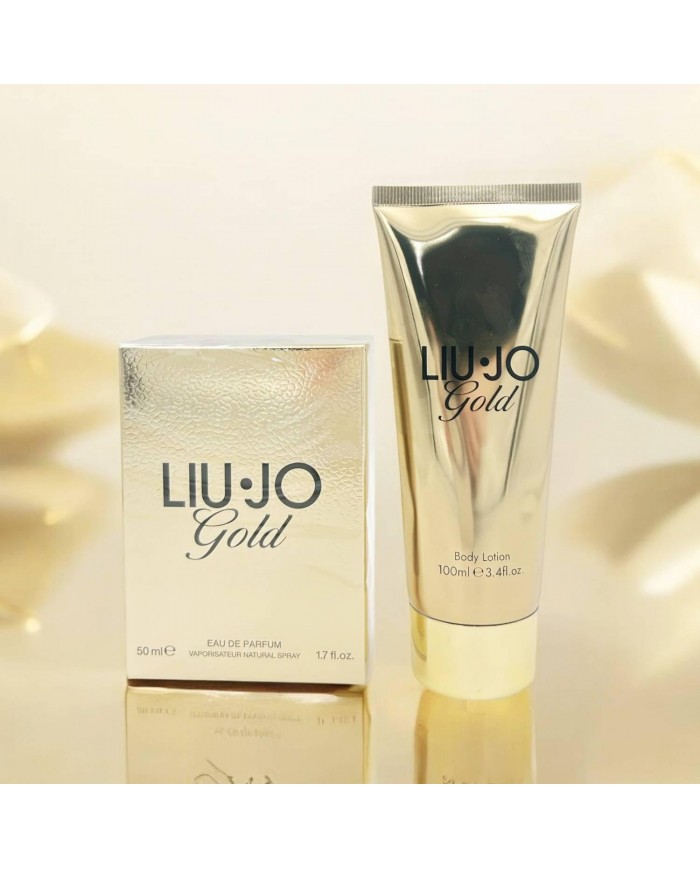 Liu Jo Gold Set Regalo Donna Eau De Parfum 50ml + Crema Corpo 100ml