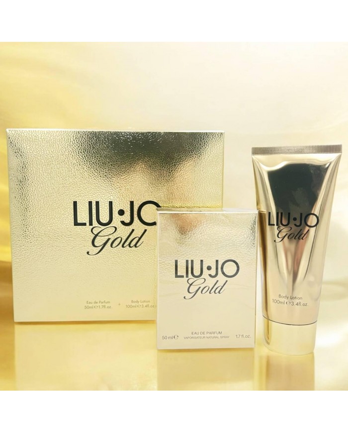 Liu Jo Gold Set Regalo Donna Eau De Parfum 50ml + Crema Corpo 100ml