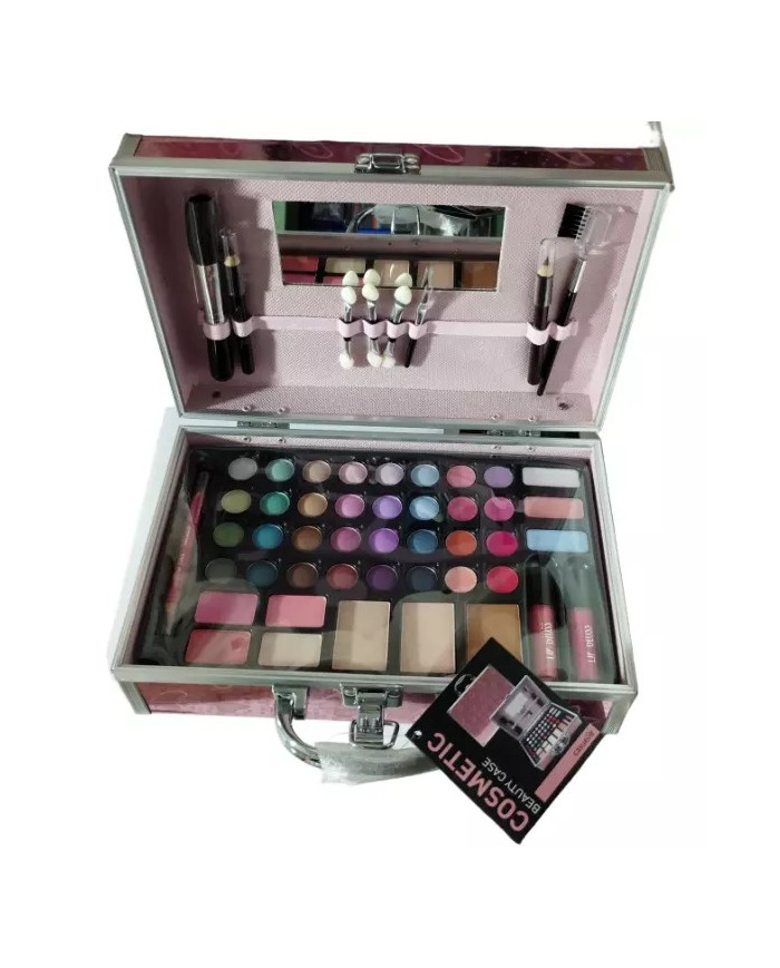 Cosmetic beauty case Set di mak up colorati da 53 pezzi trousse completa