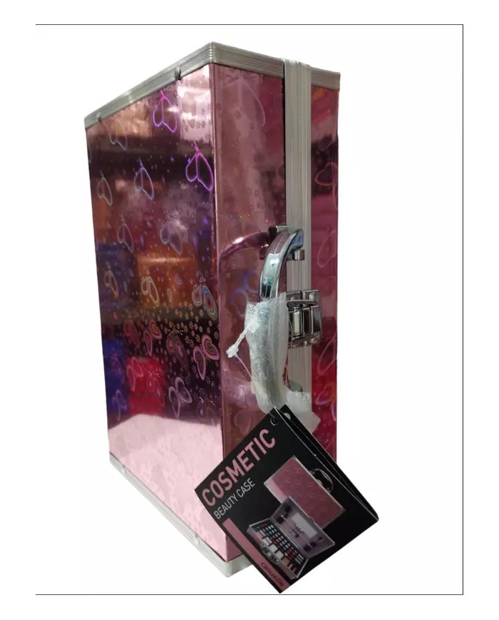 Cosmetic beauty case Set di mak up colorati da 53 pezzi trousse completa