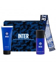 Inter Kit 3 Pezzi Shower Gel 200ml + Deo Spray 150ml + Sciarpa Firmata