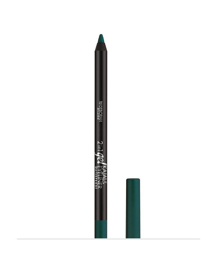 Deborah Milano Matita 2 In 1 Gel Kajal & Eyeliner 04 green  intenso