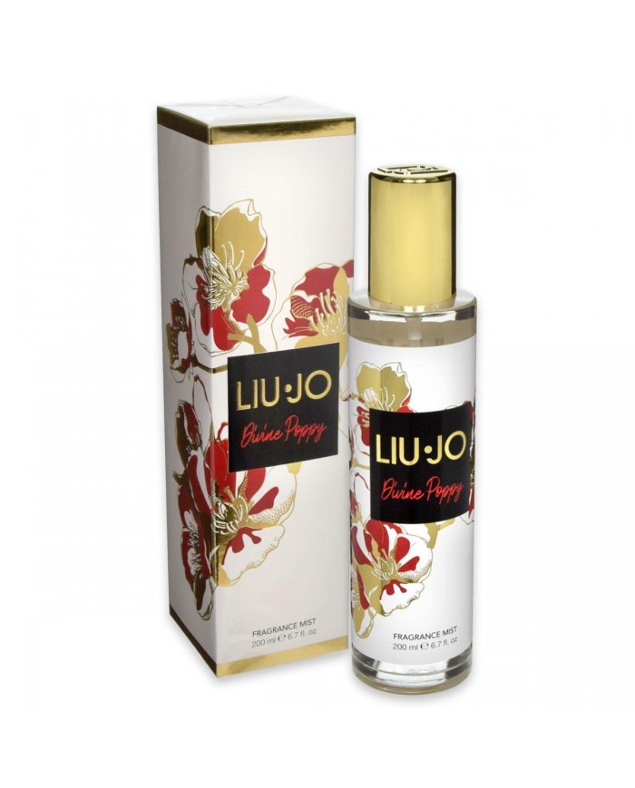 LIU JO Divine Poppy Fragrance Mist 200ml - Acqua Corpo Profumata
