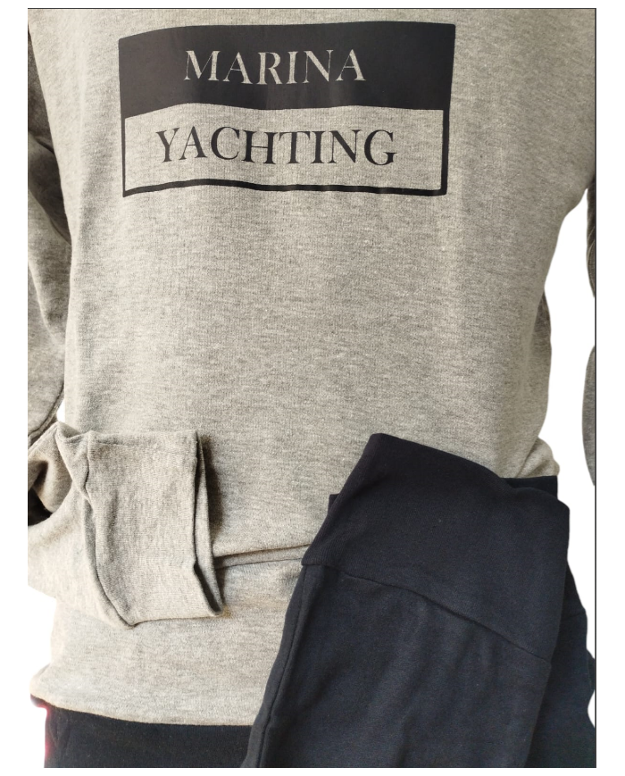 Marina Yachting pigiama da  uomo in caldo cotone per inverno freddo leggero