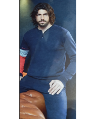 Marina Yachting pigiama maschile in caldo cotone per inverno freddo