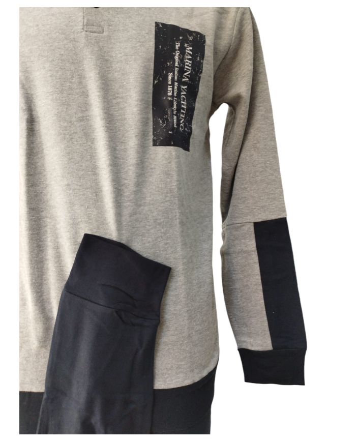 Marina Yachting pigiama maschile manica lunga caldo cotone per inverno freddo